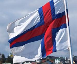 пазл Флаг Фарерских островов